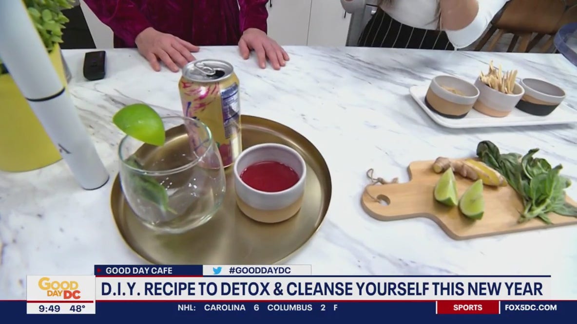 DIY recipes to help you detox and cleanse